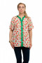 Блуза "Олси" 1610019/2 ОЛСИ (Красный/зеленый)