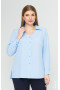 Блуза "Лина" 4141 (Голубой)