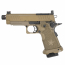 Страйкбольный пистолет (EMG) Staccato C2 2011 SOC Hand-Made Stippling Grip by Army Armament (FDE)