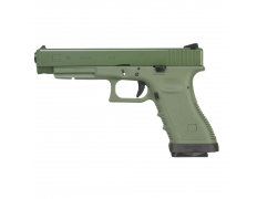 Страйкбольный пистолет (WE) GLOCK 34 V2 Magwells Type A (Olive)