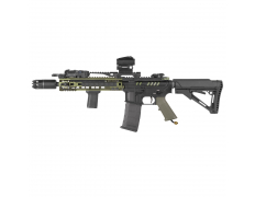 Страйкбольный автомат (AirsoftSports) MK4 M-LOK Green ВВД Mechlabs Nexxus HPA (AS46)