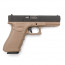 Страйкбольный пистолет (WE) GLOCK 17 gen.4 TAN (G001B-TAN/GP616-B)